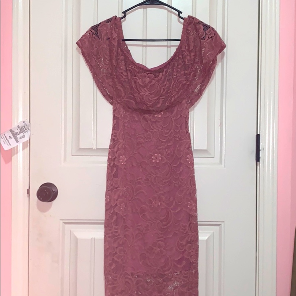 Mini off the shoulder dress